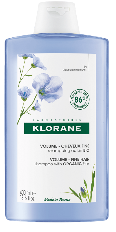 KLORANE SHAMPOO VOLUME FINE HAIR CON LINO 400 ML - Parafarmacia Mostacciano