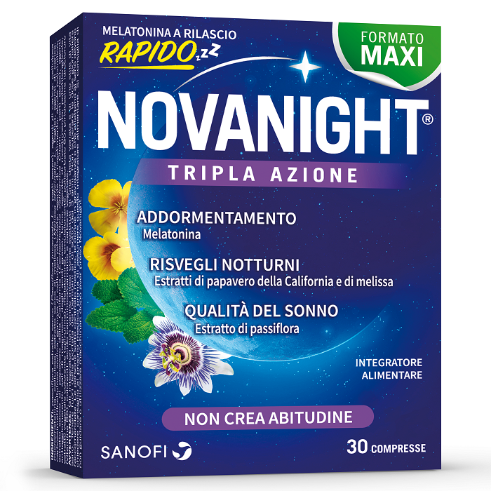 NOVANIGHT 30 COMPRESSE RILASCIO RADIDO NEW - Parafarmacia Mostacciano
