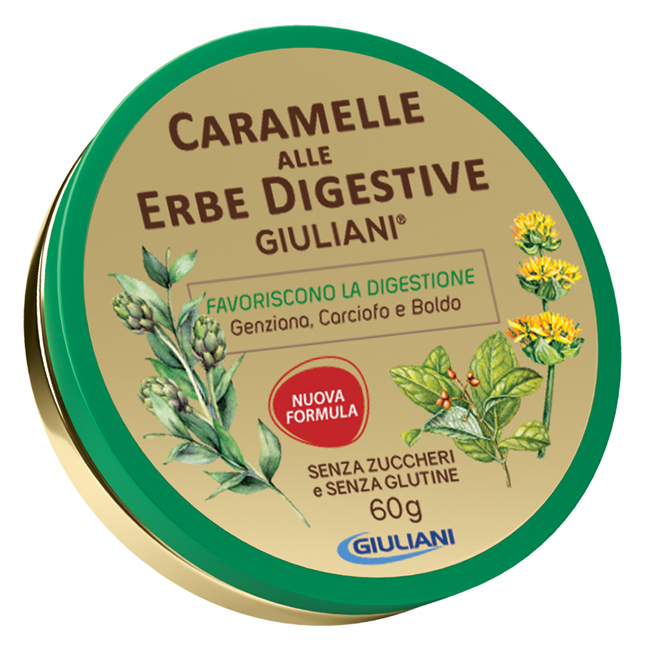 CARAMELLE DIGESTIVE SENZA ZUCCHERO NUOVA FORMULAZIONE 60 G - Parafarmacia Mostacciano