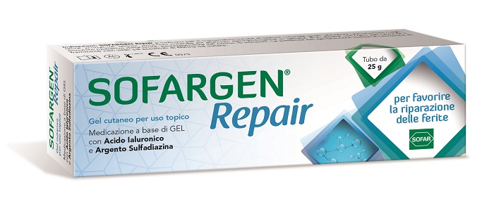MEDICAZIONE SOFARGEN GEL ACIDO IALURONICO E ARGENTO SULFADIAZINA TUBETTO 25 G - Parafarmacia Mostacciano