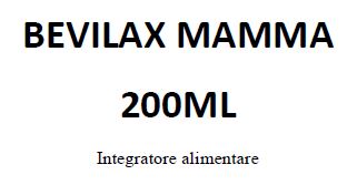 BEVILAX MAMMA 200 ML - Parafarmacia Mostacciano