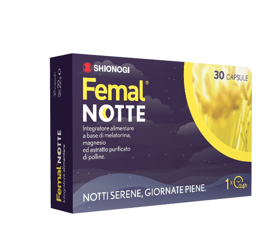 FEMAL NOTTE 30 CAPSULE - Parafarmacia Mostacciano