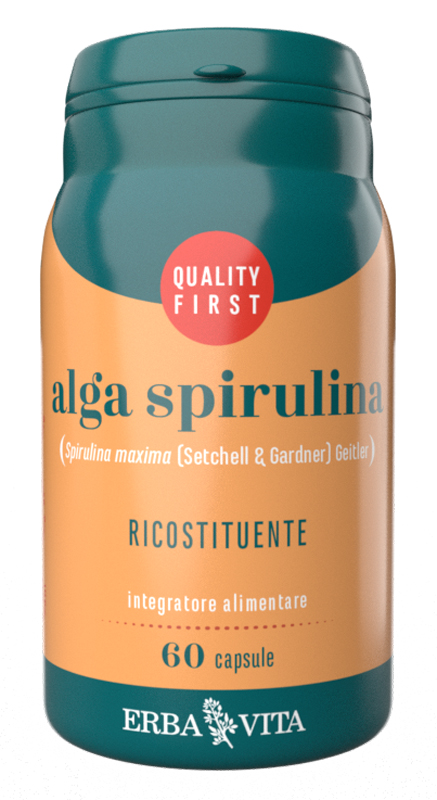 ALGA SPIRULINA 60 CAPSULE - Parafarmacia Mostacciano
