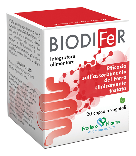 BIODIFER 20 CAPSULE VEGETALI - Parafarmacia Mostacciano