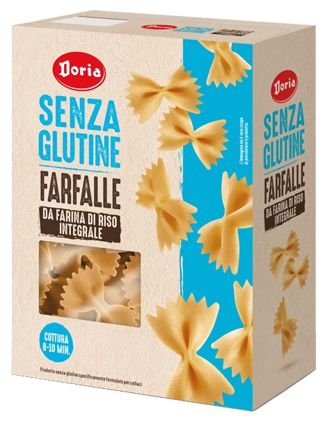 DORIA FARFALLE INTEGRALI 400 G - Parafarmacia Mostacciano