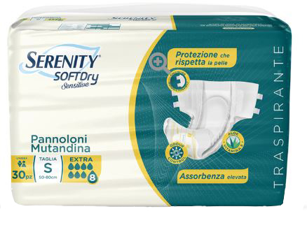 SERENITY PANNOLONE MUTANDINA SD SENSITIVE EXTRA TAGLIA L 30 PEZZI - Parafarmacia Mostacciano