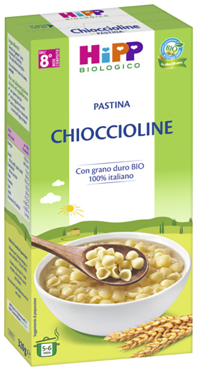 HIPP BIO PASTINA CHIOCCIOLINE 320 G - Parafarmacia Mostacciano