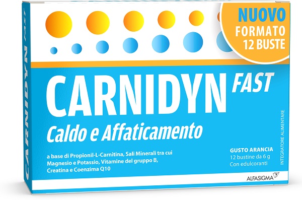 CARNIDYN FAST 12 BUSTINE - Parafarmacia Mostacciano