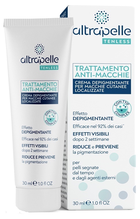 ALTRAPELLE TENLESS TRATTAMENTO ANTI MACCHIE CREMA DEPIGMENTANTE 30 ML - Parafarmacia Mostacciano