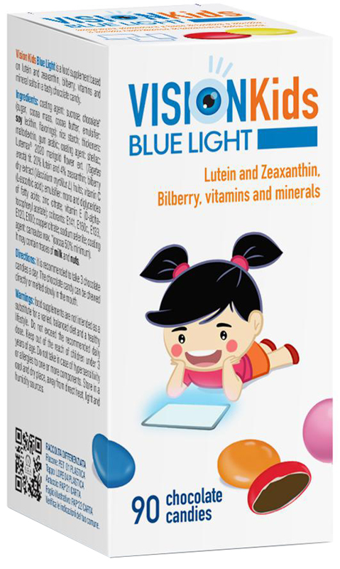 VISION KIDS BLUE LIGHT 90 CONFETTI DA 1 G - Parafarmacia Mostacciano