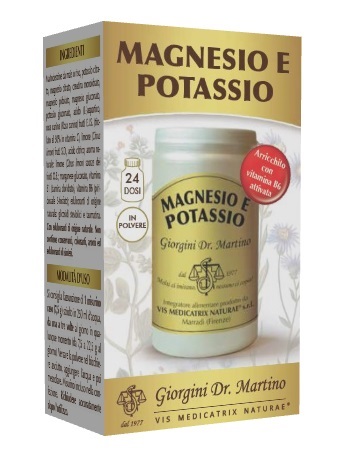 MAGNESIO E POTASSIO POLVERE 180 G - Parafarmacia Mostacciano