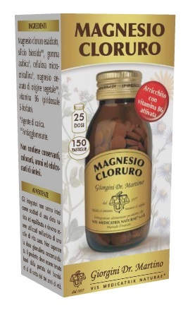 MAGNESIO CLORURO 150 PASTIGLIE - Parafarmacia Mostacciano