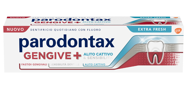PARODONTAX GENGIVE+ALITO EXTRA FRESH 75 ML - Parafarmacia Mostacciano