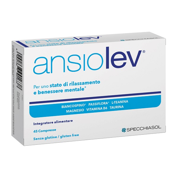 ANSIOLEV 45 COMPRESSE NUOVA FORMULA - Parafarmacia Mostacciano