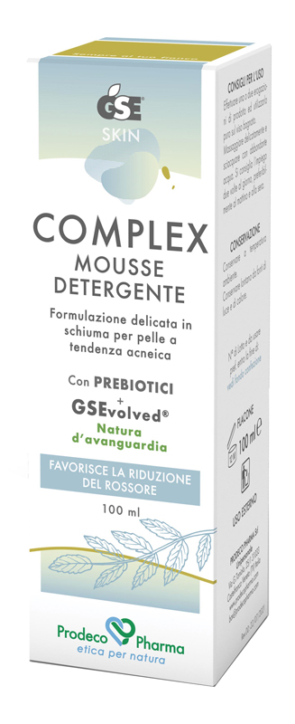 GSE SKIN COMPLEX MOUSSE DETERGENTE PELLE A TENDENZA ACNEICA 100 ML - Parafarmacia Mostacciano