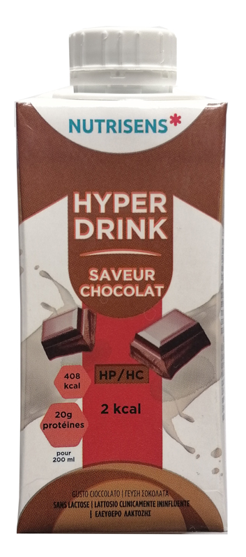 HYPERDRINK 2KCAL CIOCCOLATO 4X200 ML - Parafarmacia Mostacciano