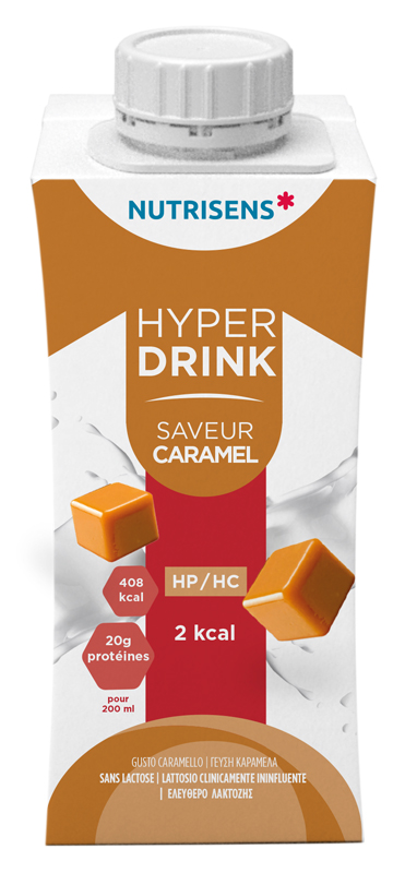 HYPERDRINK 2KCAL CARAMELLO 4X200 ML - Parafarmacia Mostacciano