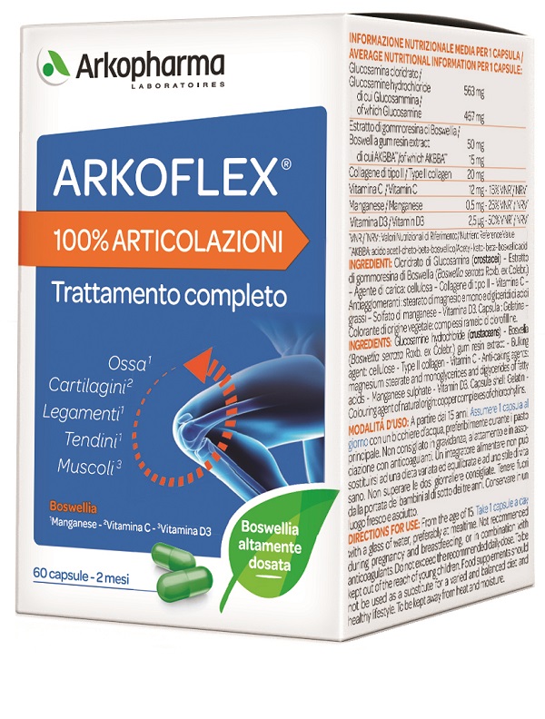 ARKOFLEX 100% ARTICOLAZIONI 60 CAPSULE - Parafarmacia Mostacciano