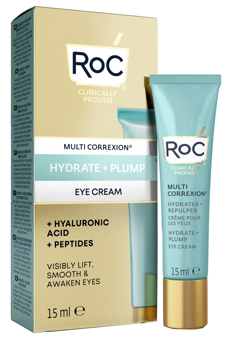 ROC MULTI CORREXION HYDRATE+ PLUMP CREMA OCCHI 15 ML - Parafarmacia Mostacciano