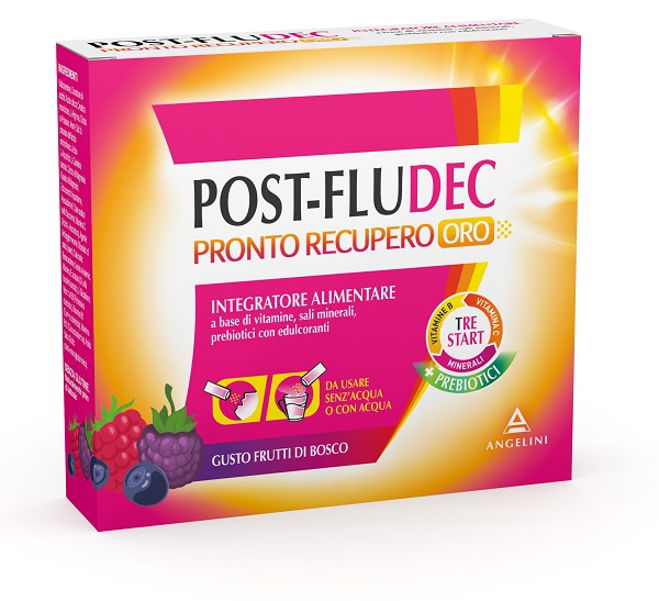 POSTFLUDEC FRUTTI DI BOSCO PSO 12 BUSTINE - Parafarmacia Mostacciano