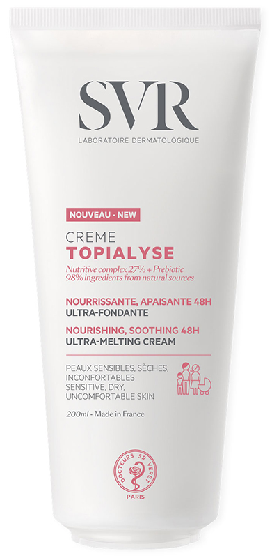 TOPIALYSE CREME NOURISHING SOOTHING 48H ULTRA MELTING PELLE SECCA E SENSIBILE 200 ML - Parafarmacia Mostacciano