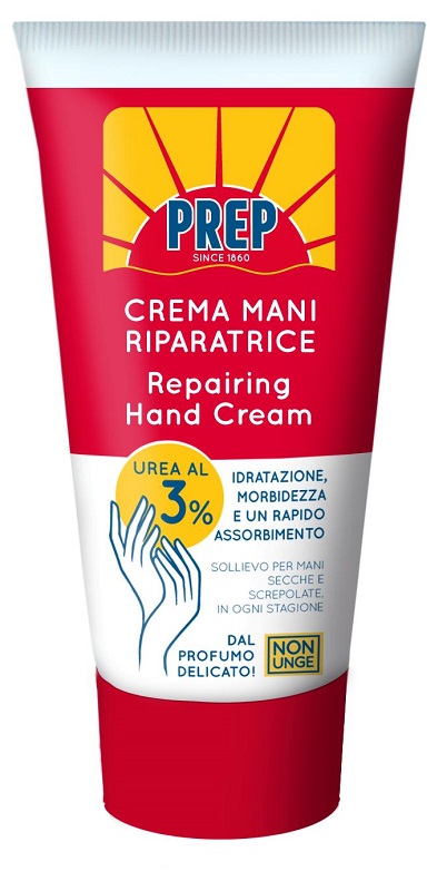 PREP CREMA MANI RIPARATRICE UREA AL 3% 75 ML - Parafarmacia Mostacciano