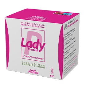 LADY PRESTERIL PROTEGGI SLIP RIPIEGATI BIODEGRADABILI 24 PEZZI - Parafarmacia Mostacciano