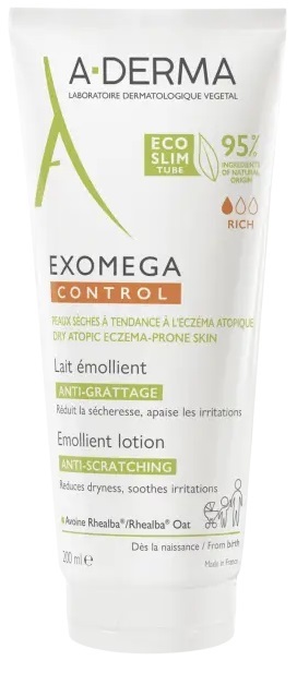EXOMEGA CONTROL LATTE EMOLLIENTE 200 ML - Parafarmacia Mostacciano