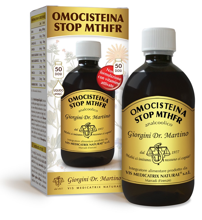 OMOCISTEINA STOP MTHFR LIQUIDO ANALCOOLICO 500 ML - Parafarmacia Mostacciano