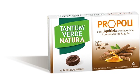 TANTUM VERDE NATURA 15 PASTIGLIE LIQUIRIZIA - Parafarmacia Mostacciano