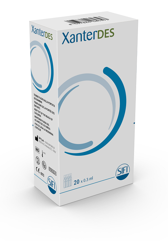 XANTERDES SOLUZIONE OFTALMICA 20 FLACONCINI MONODOSE DA 0,3 ML - Parafarmacia Mostacciano