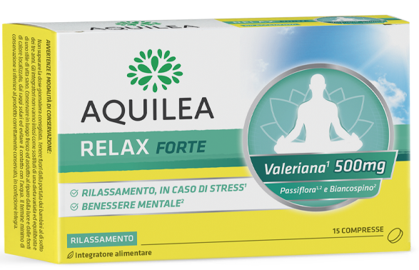 AQUILEA RELAX FORTE 15 COMPRESSE - Parafarmacia Mostacciano