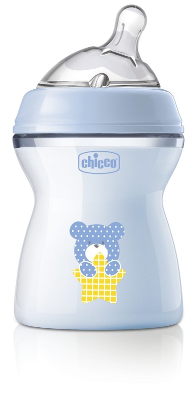 CHICCO BIBERON NAT FEEL PP 2M+ 250 ML BIMBO - Parafarmacia Mostacciano