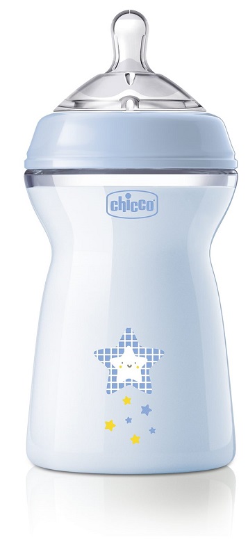 CHICCO BIBERON NAT FEEL PP 6M+ 330 ML BIMBO - Parafarmacia Mostacciano