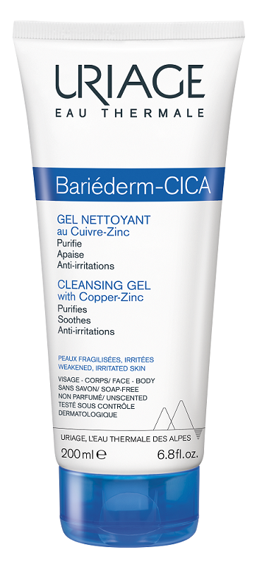 BARIEDERM CICA GEL NETTOYANT 200 ML - Parafarmacia Mostacciano