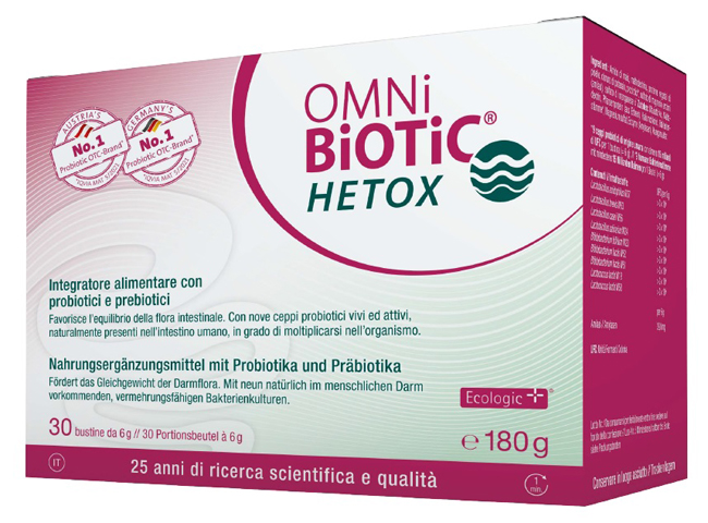 OMNI BIOTIC HETOX 30 BUSTINE DA 6 G - Parafarmacia Mostacciano