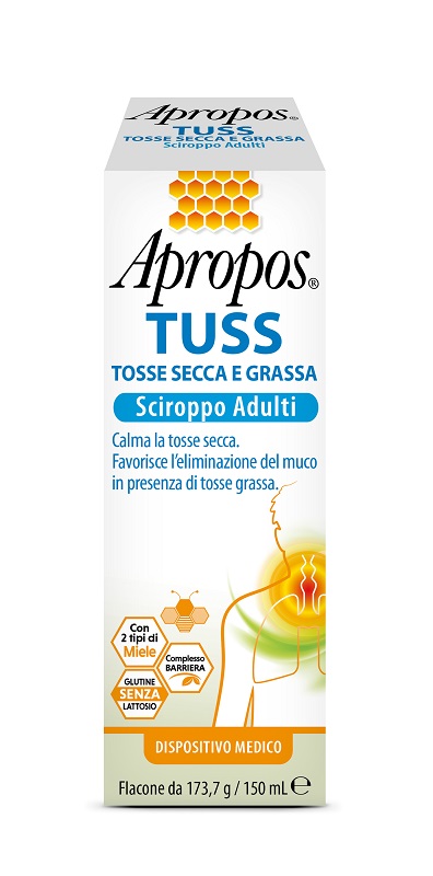 APROPOS TUSS SCIROPPO ADULTI 150 ML - Parafarmacia Mostacciano