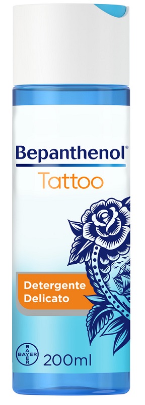 BEPANTHENOL TATTOO DETERGENTE DELICATO 200 ML - Parafarmacia Mostacciano