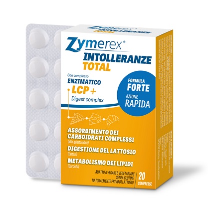 ZYMEREX INTOLLERANZE TOTAL 20 COMPRESSE - Parafarmacia Mostacciano