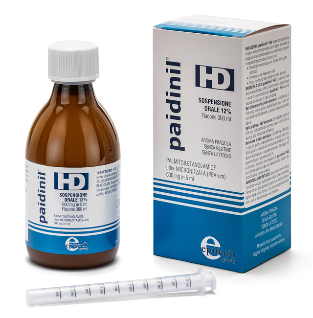 PAIDINIL HD SOSPENSIONE ORALE 12% AROMA FRAGOLA 300 ML - Parafarmacia Mostacciano