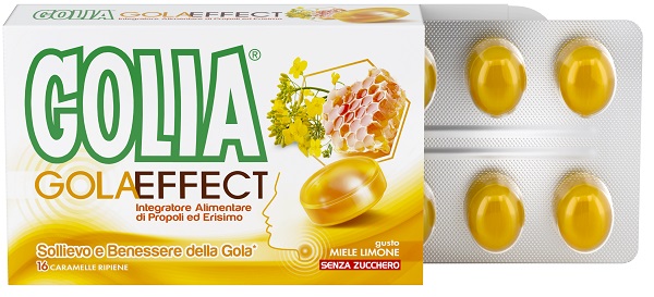 GOLIA GOLA EFFECT BLISTER 16 PEZZI - Parafarmacia Mostacciano