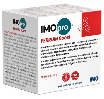 IMOPRO FERRUM BOOST 30 STICK 1,6 G - Parafarmacia Mostacciano