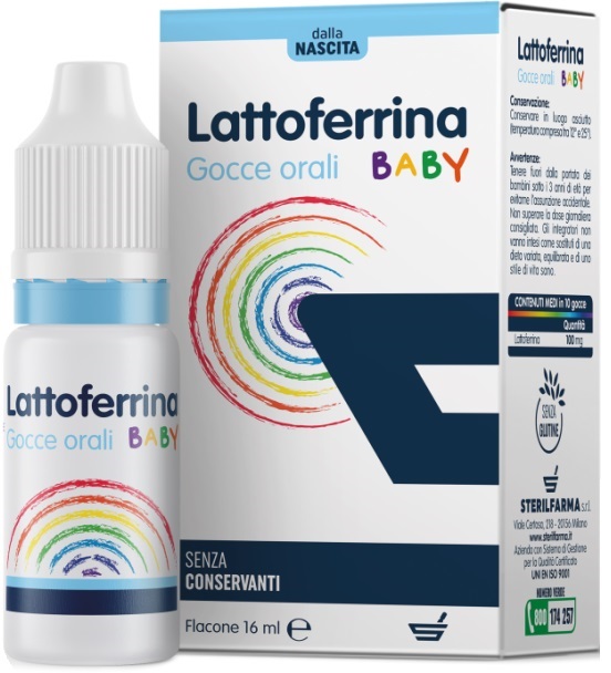 LATTOFERRINA BABY GOCCE ORALI 16 ML - Parafarmacia Mostacciano