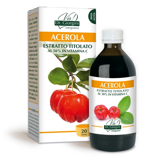 ACEROLA ESTRATTO TITOLATO AL 50% 200 ML - Parafarmacia Mostacciano