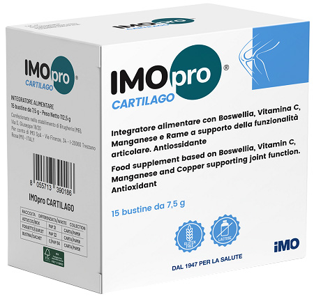 IMOPRO CARTILAGO 15 BUSTINE - Parafarmacia Mostacciano