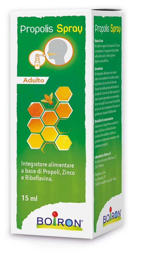 PROPOLIS SPRAY ADULTO 15 ML - Parafarmacia Mostacciano