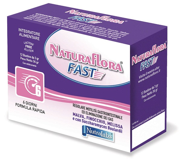 NATURAFLORA FAST 12 BUSTINE - Parafarmacia Mostacciano