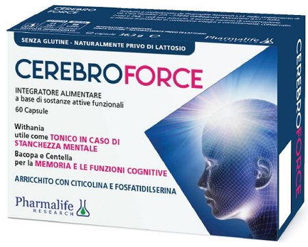 CEREBROFORCE 60 CAPSULE - Parafarmacia Mostacciano