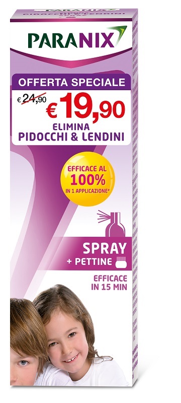 PARANIX SPRAY TRATTAMENTO REGOLAMENTO MDR TAGLIO PREZZO 100 ML - Parafarmacia Mostacciano