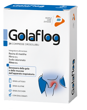 GOLAFLOG 24 COMPRESSE OROSOLUBILI - Parafarmacia Mostacciano